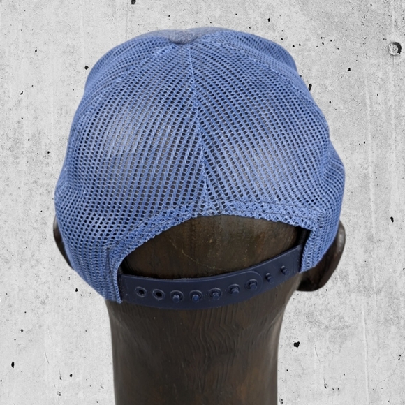 Vintage USPS Hat Cap Blue Denim Medium Adjustable Post Old Stock Made in USA - Picture 3 of 5